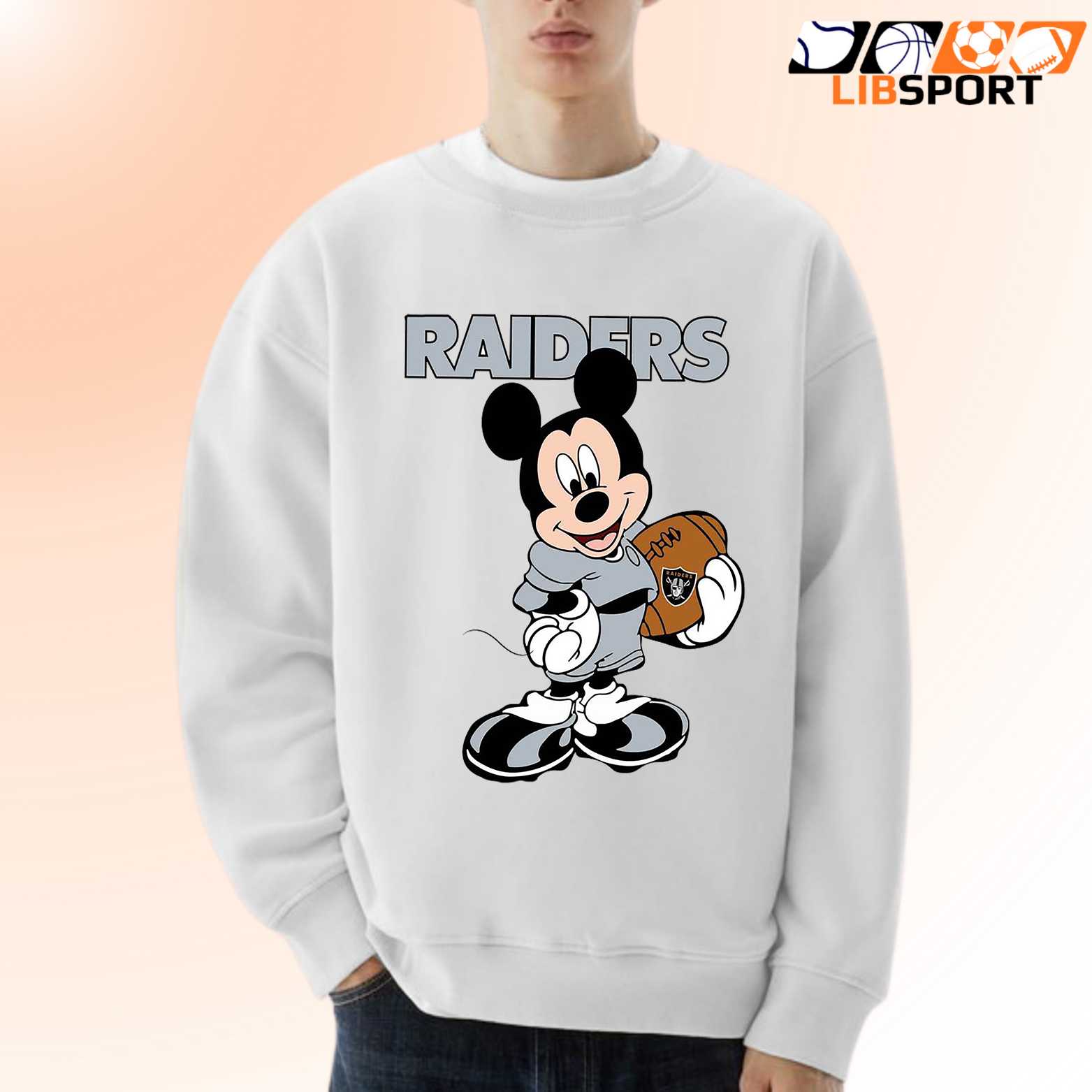Mickey Mouse Raiders T Shirt, Las Vegas Raiders Tee, Disney Fan Shirt
